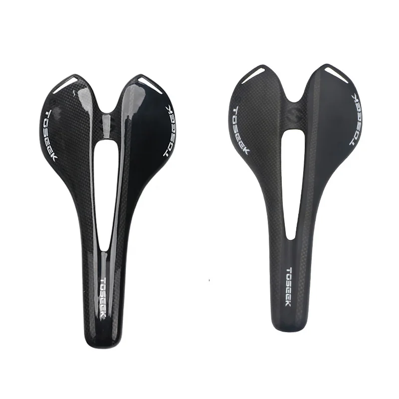 STLF Toseek comfort Bike Black Seat 3k Black Gloss Carbon Saddle Cycle Parts Sepeda Road Bicycle Seats
STLF Toseek comfort Bike Black Seat 3k Black Gloss Carbon Saddle Cycle Parts Sepeda Road Bicycle Seats