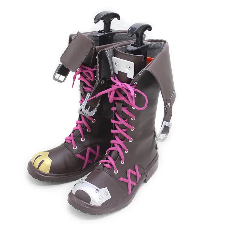 Game LOL Arcane Jinx Cosplay Shoes BaoBao Vi Sister PU Leather Boots Custom Made Halloween Carnival Party For Women Girlsc;6,r'8
Game LOL Arcane Jinx Cosplay Shoes BaoBao Vi Sister PU Leather Boots Custom Made Halloween Carnival Party For Women Girlsc;6,r'8