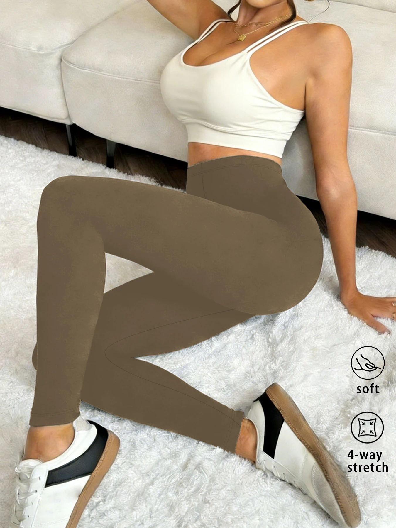 Women's Super Soft Leggings High Elasticity No See Through Workout Yoga Running Athletic Leggings
Women's Super Soft Leggings High Elasticity No See Through Workout Yoga Running Athletic Leggings