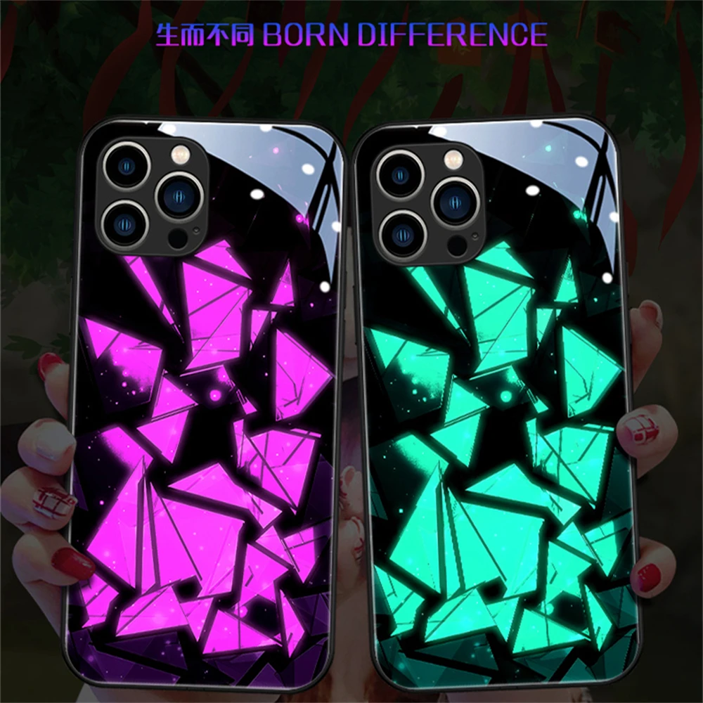 Pretty Glass Shards Design Luminous Glass LED Call Light Up Flash Phone Case Cover For iPhone 16 E 15 14 13 12 11 Pro Max Plus
Pretty Glass Shards Design Luminous Glass LED Call Light Up Flash Phone Case Cover For iPhone 16 E 15 14 13 12 11 Pro Max Plus