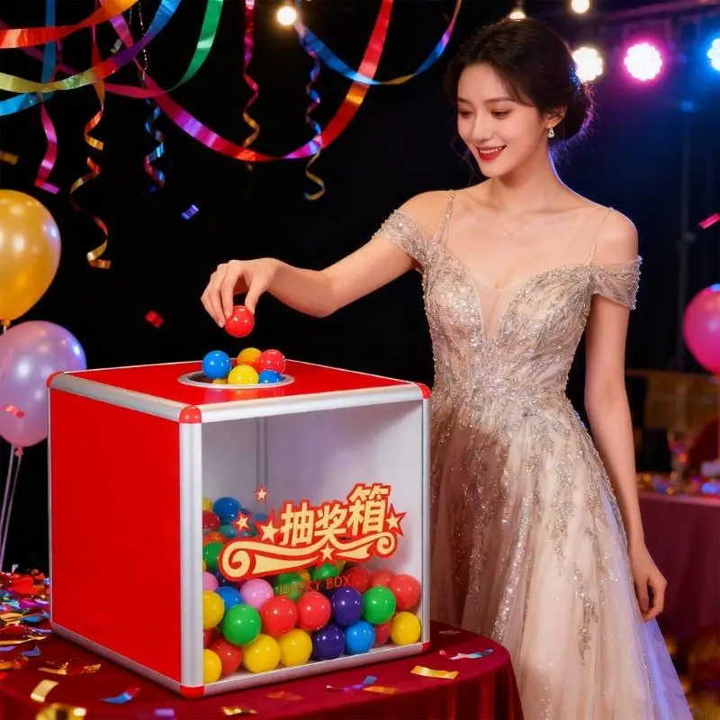 Professional Event Raffle Box Aluminum Frame Design 200 Mixed Color Ball For Entertainment Activities 87HA
Professional Event Raffle Box Aluminum Frame Design 200 Mixed Color Ball For Entertainment Activities 87HA