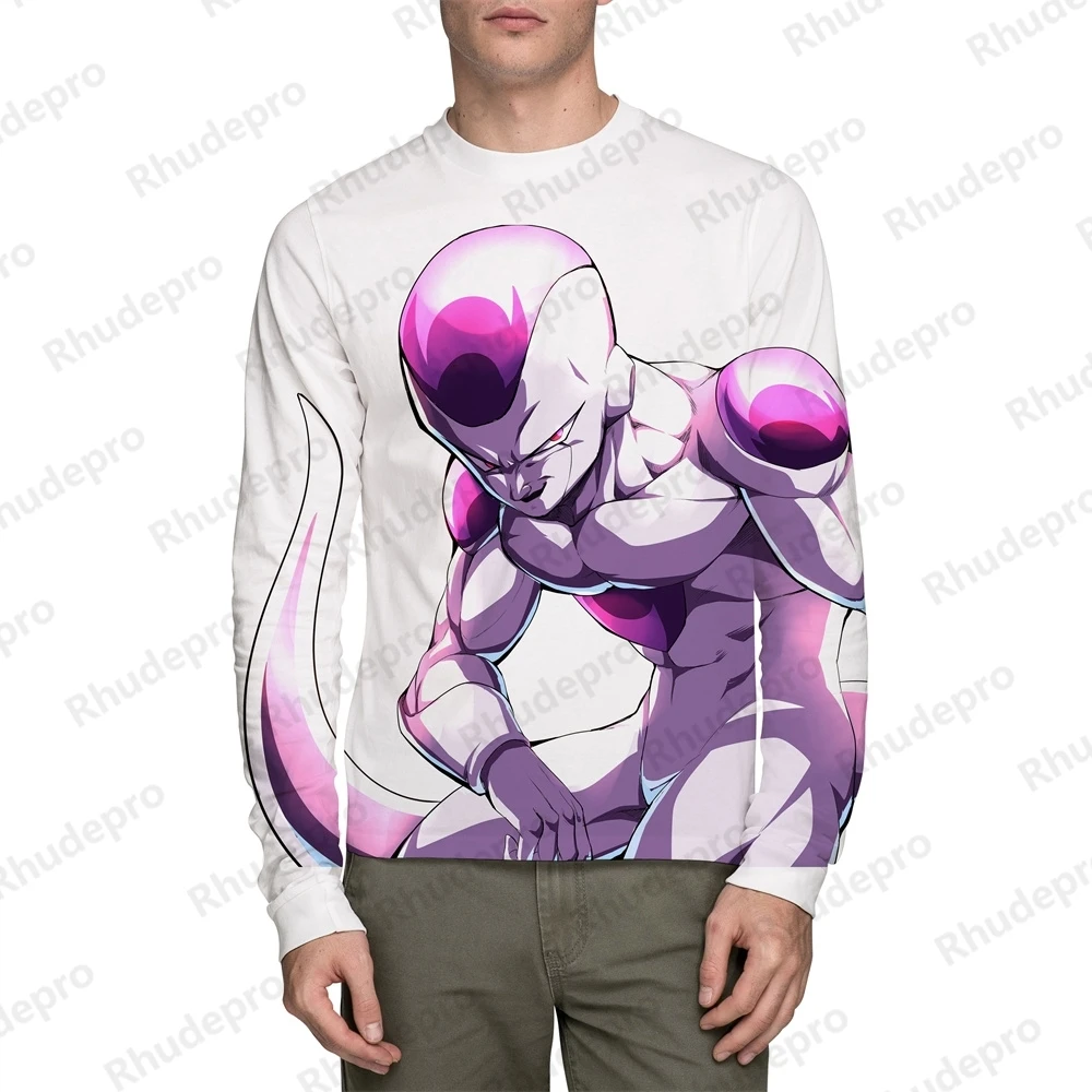 Tops Dragon Ball Men Clothing Shirt Men's T-shirt Children's Y2k Goku Vegeta Shirts Long sleeve Anime New Hip Hop Fashion 2024
Tops Dragon Ball Men Clothing Shirt Men's T-shirt Children's Y2k Goku Vegeta Shirts Long sleeve Anime New Hip Hop Fashion 2024