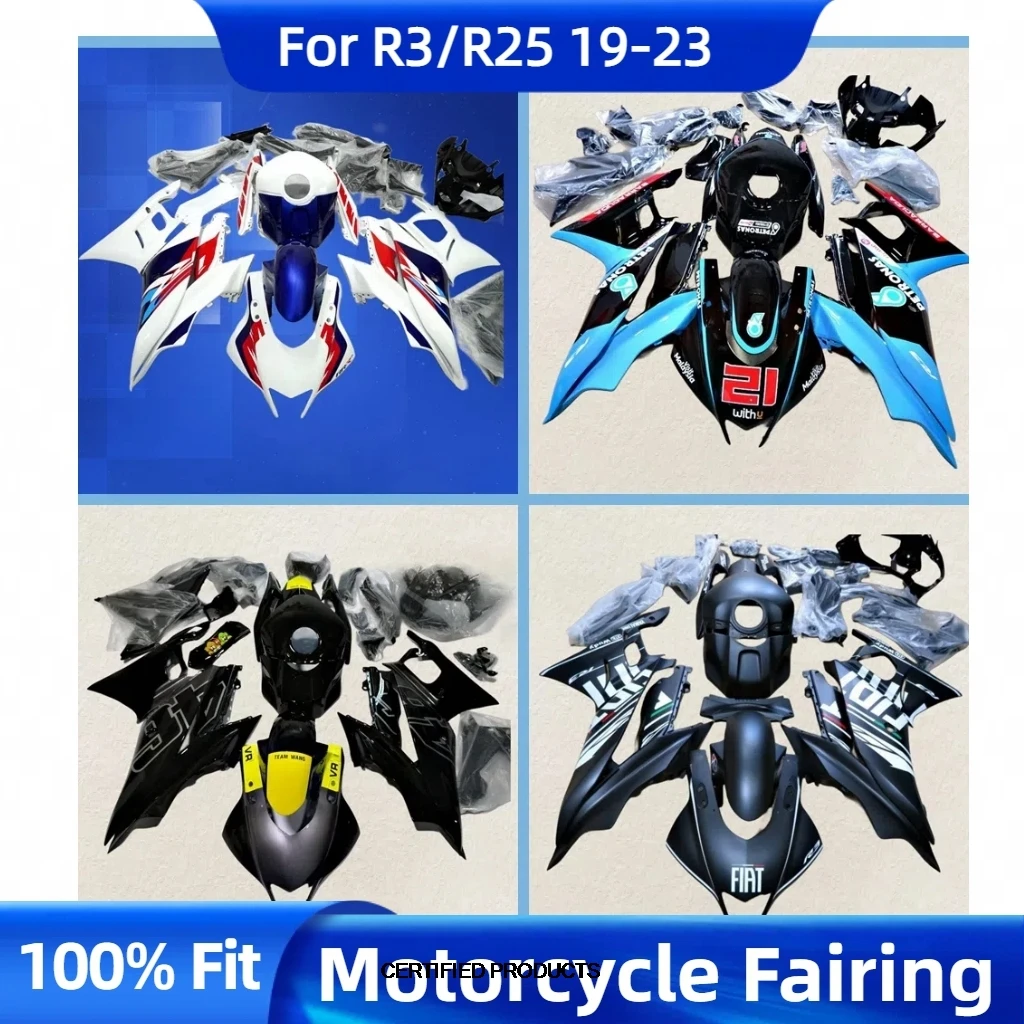 Новые гоночные обтекатели YZF R3 2019 2020 2021 2022 2023 для YAMAHA YZFR3 R25 19-23, комплект впрыска, обтекатели для работы кузова, подходят
Новые гоночные обтекатели YZF R3 2019 2020 2021 2022 2023 для YAMAHA YZFR3 R25 19-23, комплект впрыска, обтекатели для работы кузова, подходят