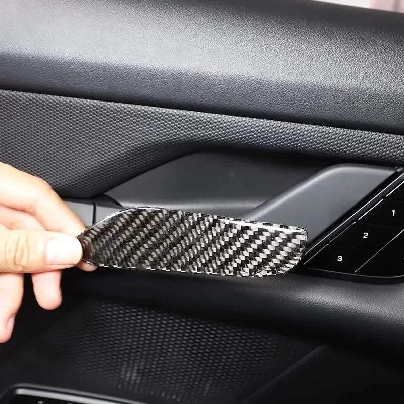 For Porsche Taycan 2019-2024 Soft Carbon Fiber Car Door Bowl Cover Sticker Interior Car Accessories
For Porsche Taycan 2019-2024 Soft Carbon Fiber Car Door Bowl Cover Sticker Interior Car Accessories
