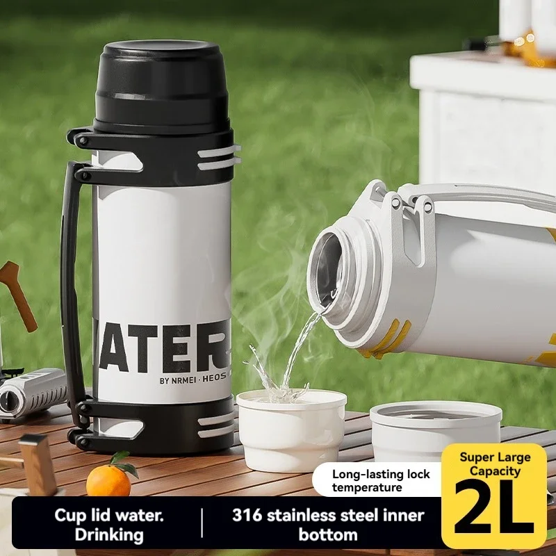 2.0L Thermos Bottle Insulated Water Bottle Stainless Steel Vacuum Flask Thermal Tumbler Coffee Mug Tea Cup Cold Drinkware Bottle
2.0L Thermos Bottle Insulated Water Bottle Stainless Steel Vacuum Flask Thermal Tumbler Coffee Mug Tea Cup Cold Drinkware Bottle