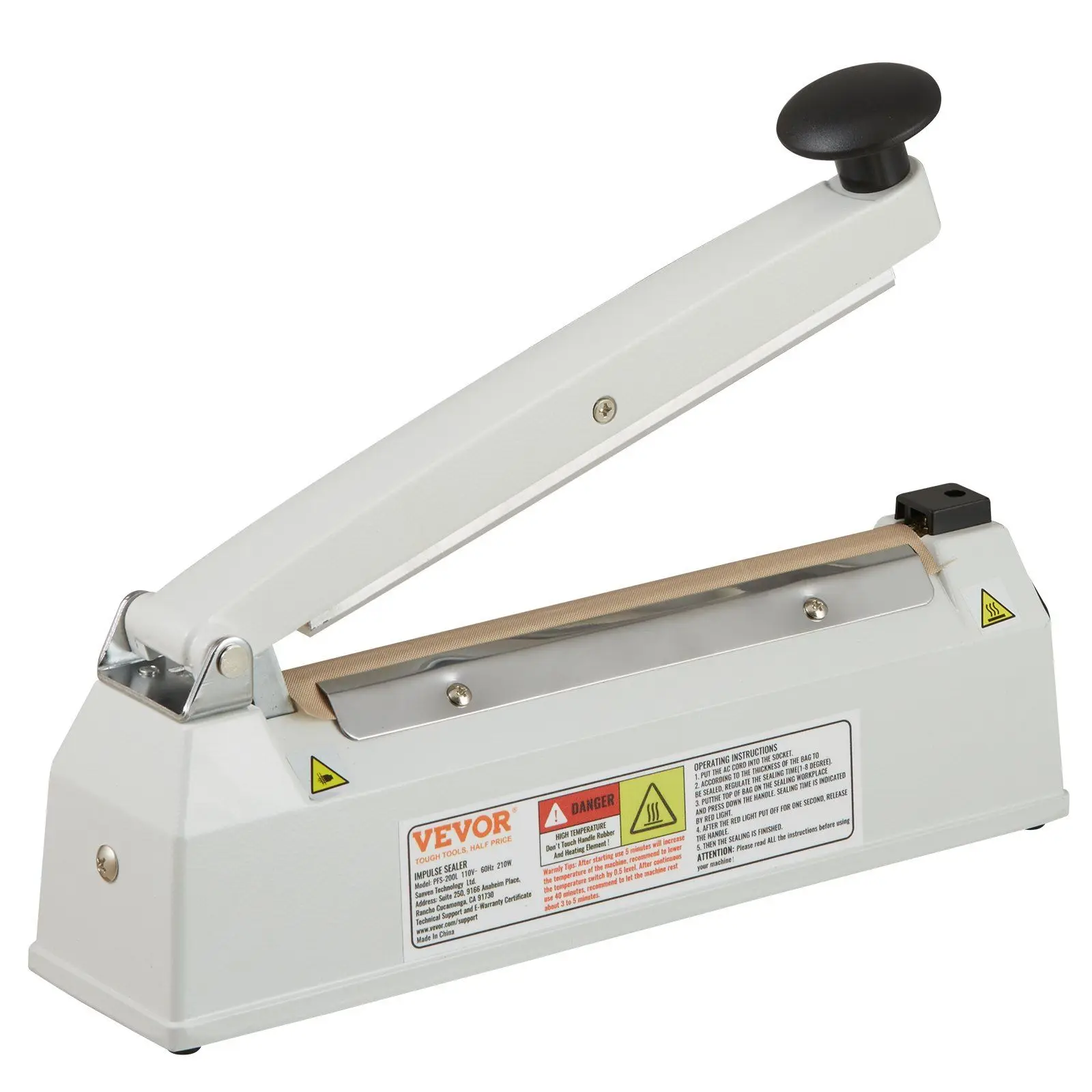 "8" Manual Impulse Sealer – Adjustable Heat for Mylar/PE Bags – Includes Replacement Parts"
"8" Manual Impulse Sealer – Adjustable Heat for Mylar/PE Bags – Includes Replacement Parts"