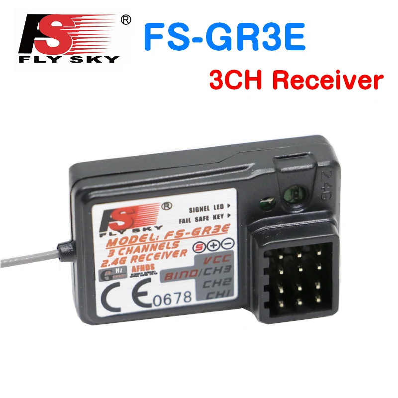 Приемник Flysky FS-GR3E 3 канала 2,4G GR3E с предохранителем GT3B GR3C, обновленный для радиоуправляемого автомобиля, грузовика, лодки, передатчик GT3 GT2
Приемник Flysky FS-GR3E 3 канала 2,4G GR3E с предохранителем GT3B GR3C, обновленный для радиоуправляемого автомобиля, грузовика, лодки, передатчик GT3 GT2