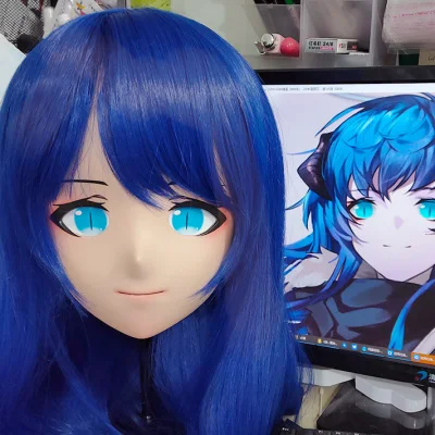 (GLA049)Customize Character Resin Half Head Japanese Animego Cosplay Crossdressing Doll Anime Kigurumi Mask With Eyes And Wig
(GLA049)Customize Character Resin Half Head Japanese Animego Cosplay Crossdressing Doll Anime Kigurumi Mask With Eyes And Wig