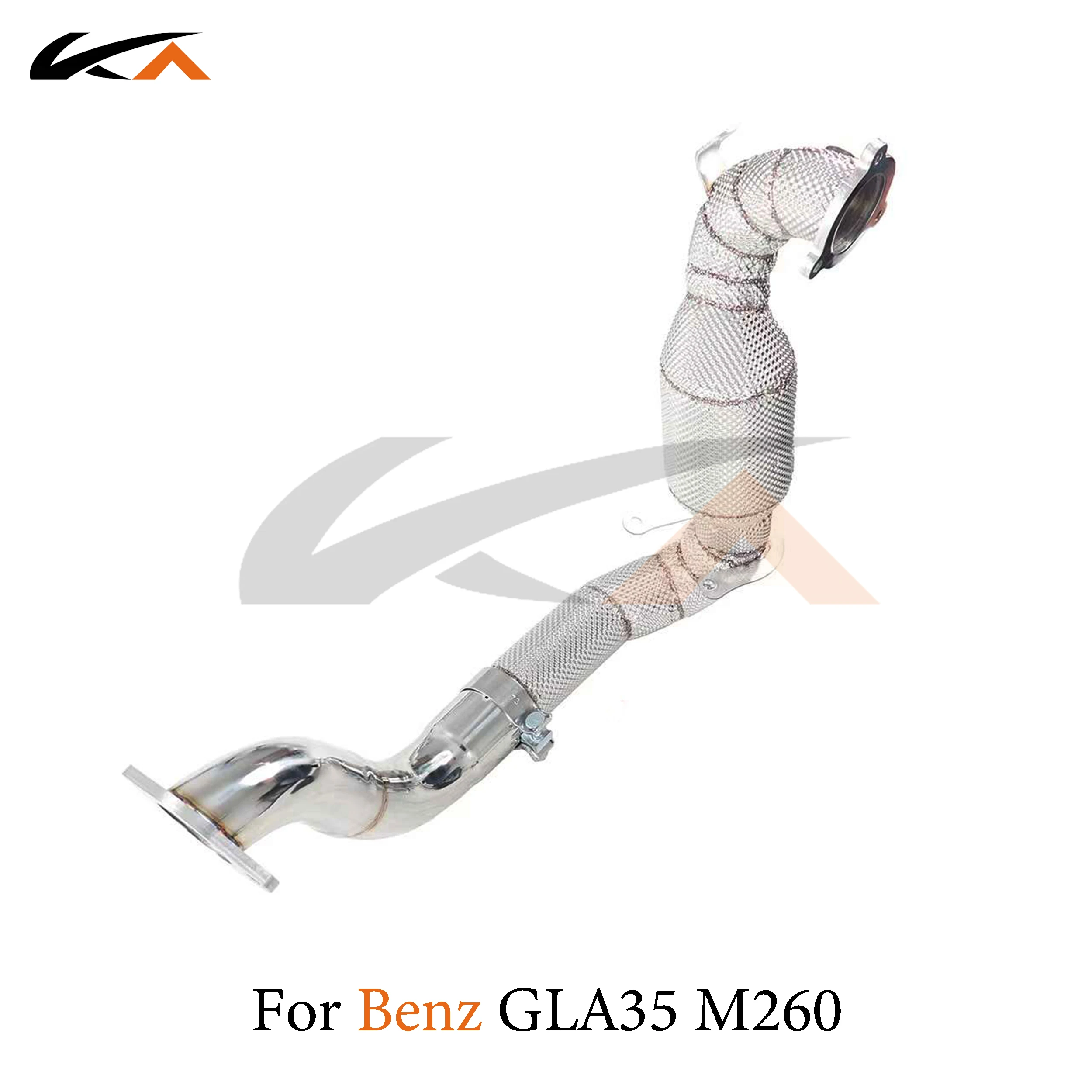 KA Tuning downpipe exhaust steel headers for Mercedes-benz GLA35 M260 2.0T performance parts heat shield catalysis
KA Tuning downpipe exhaust steel headers for Mercedes-benz GLA35 M260 2.0T performance parts heat shield catalysis