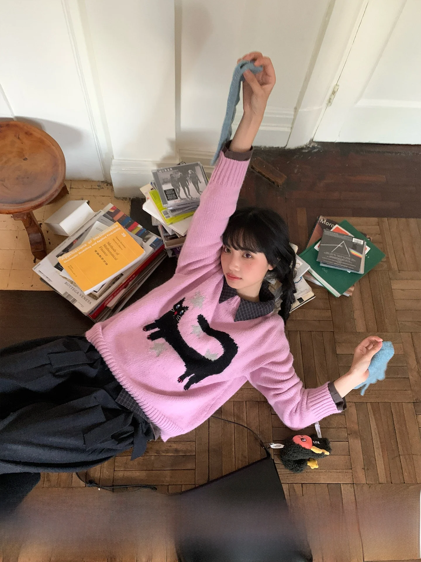 Horide Map Little 's Dr Cute Candy Pink round Ne Loose Knitted Sweater Autumn Winter Women's Casual Comfortable Knitwear
Horide Map Little 's Dr Cute Candy Pink round Ne Loose Knitted Sweater Autumn Winter Women's Casual Comfortable Knitwear