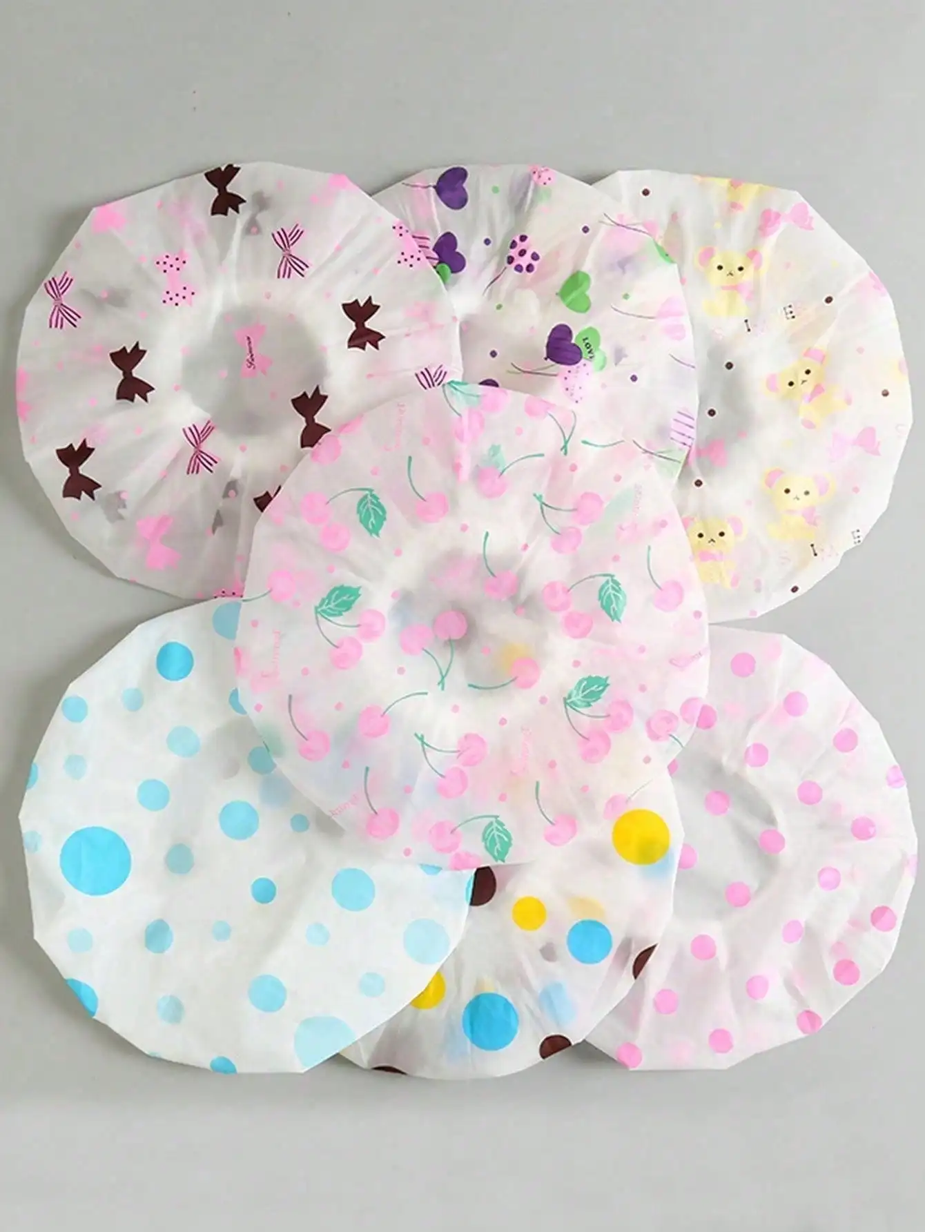 3Pcs Cute Reusable Waterproof Shower Caps, Elastic Plastic Bath Hair Hat for Baby & Girls Daily Bath Use
3Pcs Cute Reusable Waterproof Shower Caps, Elastic Plastic Bath Hair Hat for Baby & Girls Daily Bath Use