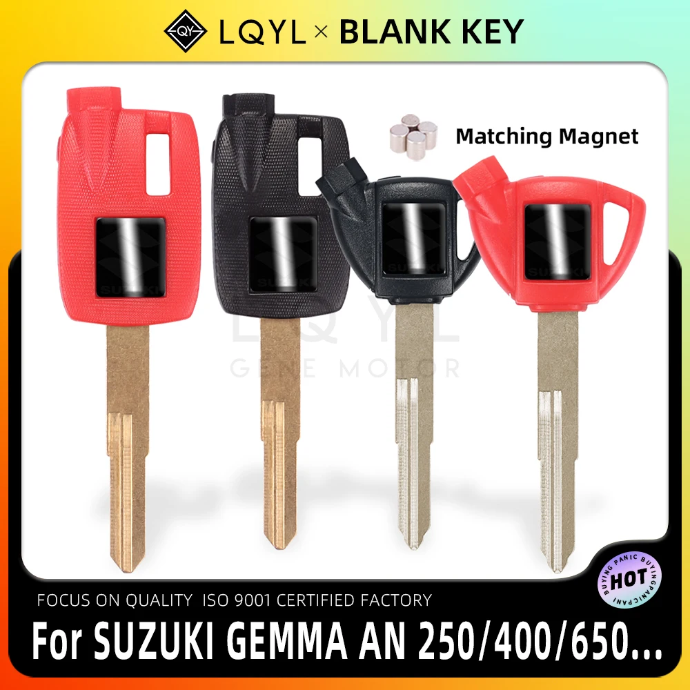 LQYL Blank Key Motorcycle Replace Uncut Keys For Suzuki Magnet Anti-theft lock AN200 AN250 AN400 AN650 GEMMA AN 125 250 400 650
LQYL Blank Key Motorcycle Replace Uncut Keys For Suzuki Magnet Anti-theft lock AN200 AN250 AN400 AN650 GEMMA AN 125 250 400 650
