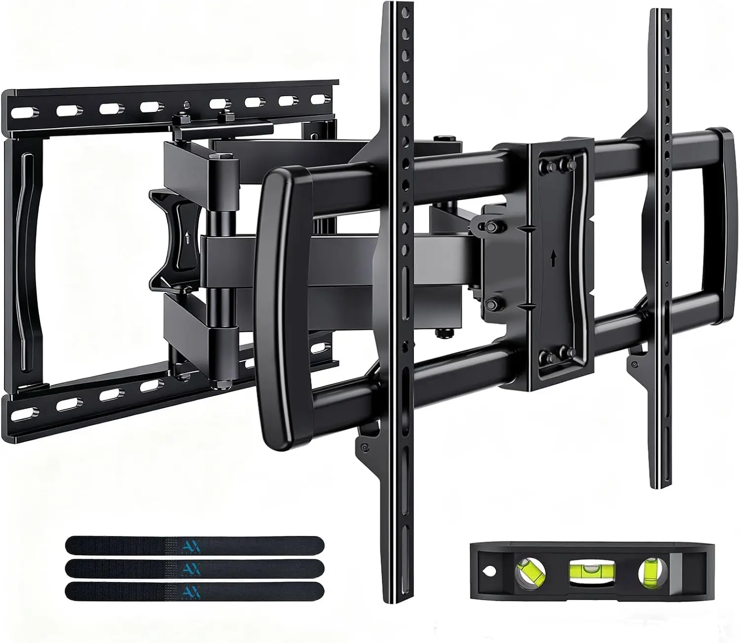 Full Motion TV Wall Mount Bracket for Most 42-85 inch TVs, Dual Articulating Arms, Tilt/Swivel/Extension, Fits 16" Studs, Holds
Full Motion TV Wall Mount Bracket for Most 42-85 inch TVs, Dual Articulating Arms, Tilt/Swivel/Extension, Fits 16" Studs, Holds