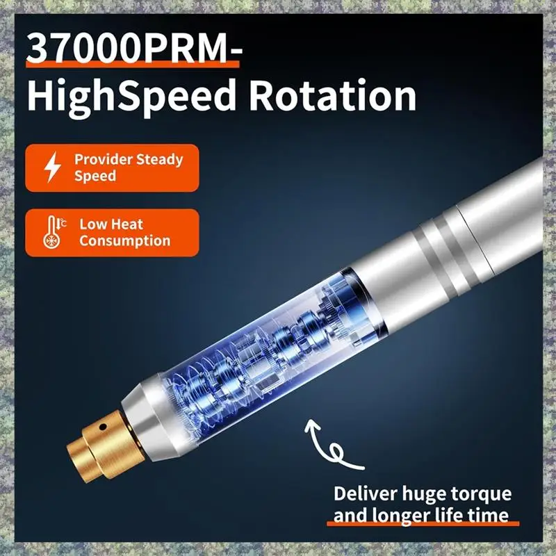 WON Professional Micro-Engraving Pen Set, USB Rechargeable, Cordless With 37000 PRM And Low Noise For Delicate Crafts
WON Professional Micro-Engraving Pen Set, USB Rechargeable, Cordless With 37000 PRM And Low Noise For Delicate Crafts