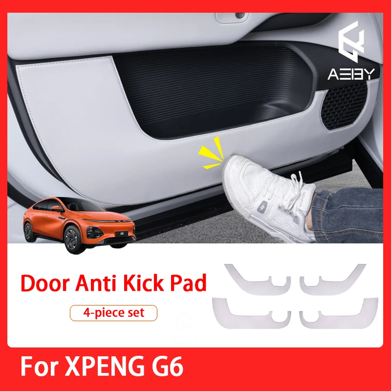 AEBY Car Door Anti-Kick Pads For XPENG G6 2023-2025 PU Leather Side Door Panel Protector Anti Kick Pad Car Interior Decoration
AEBY Car Door Anti-Kick Pads For XPENG G6 2023-2025 PU Leather Side Door Panel Protector Anti Kick Pad Car Interior Decoration