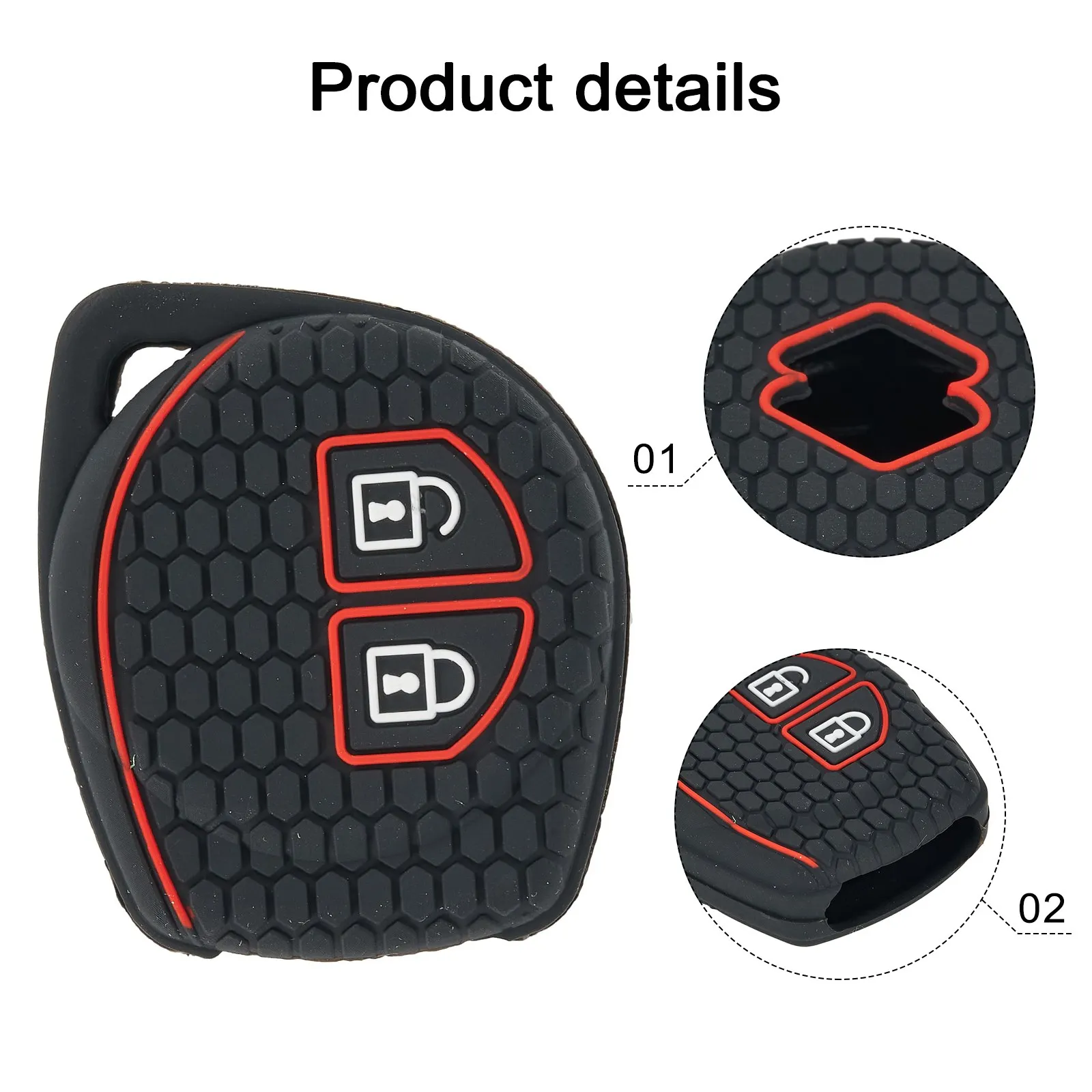 1Pc 2 Button Remote Key Cover Case For Suzuki Vitara Liana Ciaz Baleno Replacement Remote Car Key Shell Car Kit Accessories
1Pc 2 Button Remote Key Cover Case For Suzuki Vitara Liana Ciaz Baleno Replacement Remote Car Key Shell Car Kit Accessories