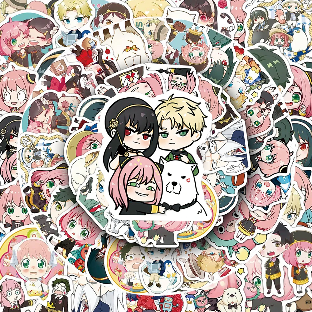10/30/50pcs Cute Cartoon SPY×FAMILY Anime Stickers Q Version Anya Forger Decals Suitcase Phone Luggage Kid Graffiti Sticker Toy
10/30/50pcs Cute Cartoon SPY×FAMILY Anime Stickers Q Version Anya Forger Decals Suitcase Phone Luggage Kid Graffiti Sticker Toy