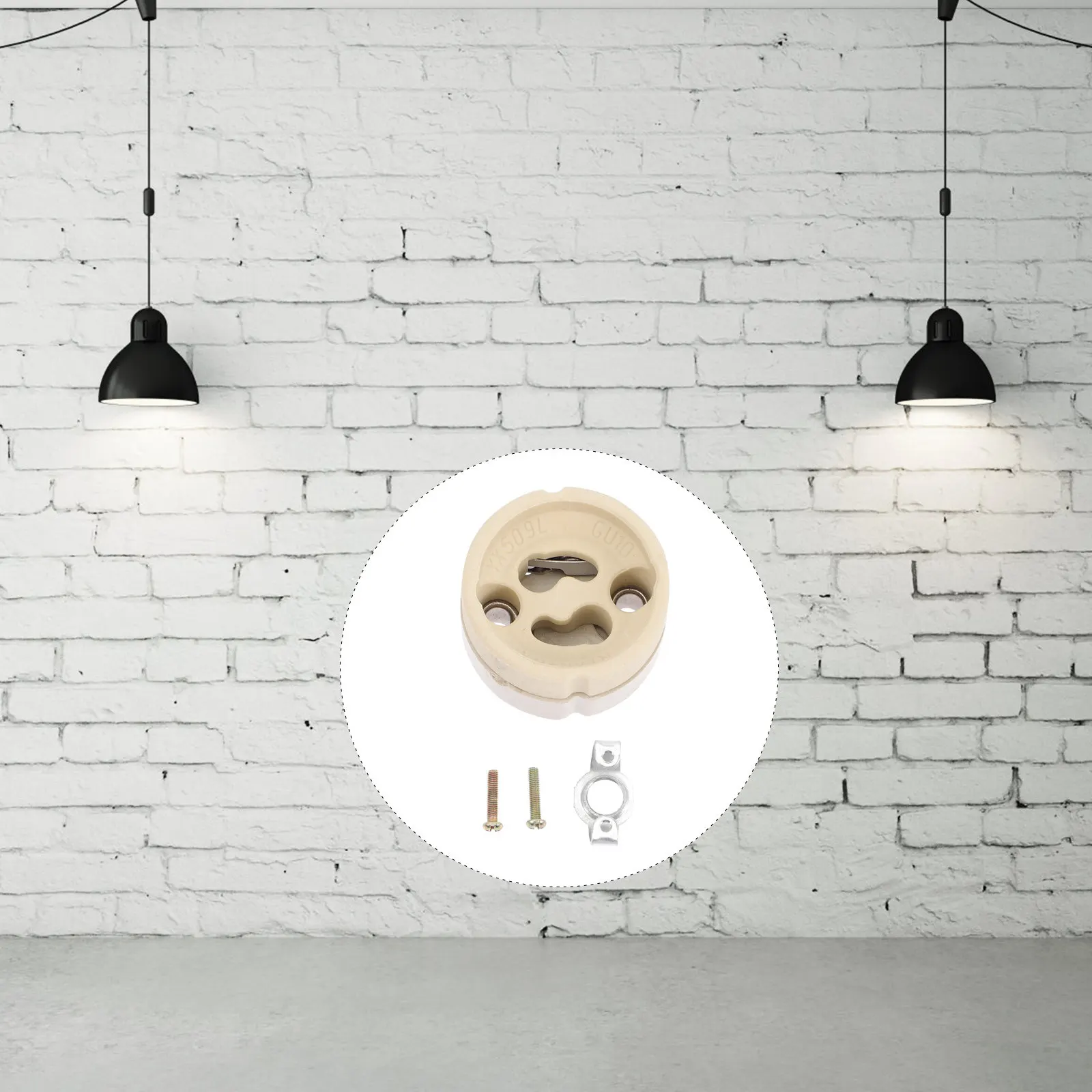 Комплект из 2 керамических патронов GU10 с кронштейном для крепления, высокопрочные и долговечные, для столовой, бара, DIY-освещения
Комплект из 2 керамических патронов GU10 с кронштейном для крепления, высокопрочные и долговечные, для столовой, бара, DIY-освещения