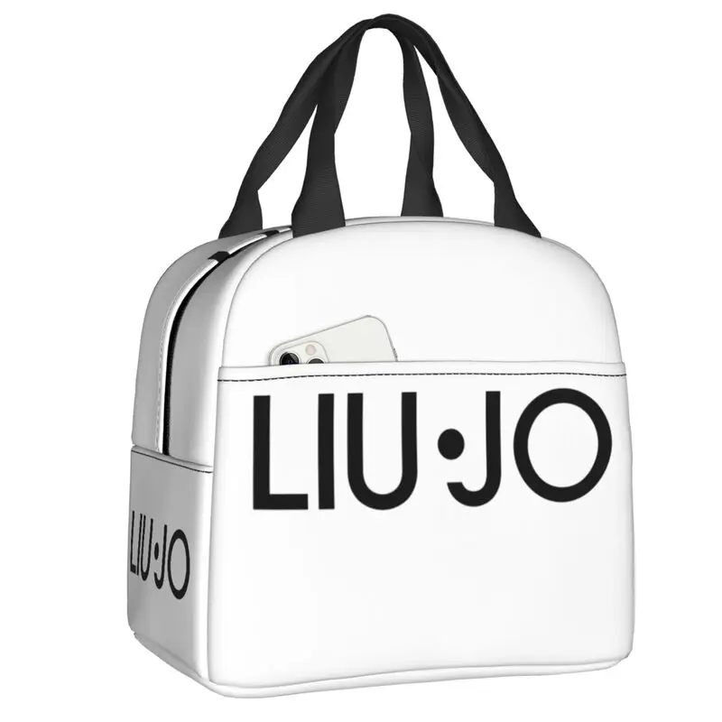 Custom Liu Jos Logo Lunch Bag Women Cooler Thermal Insulated Lunch Boxes for Kids School Children
Custom Liu Jos Logo Lunch Bag Women Cooler Thermal Insulated Lunch Boxes for Kids School Children