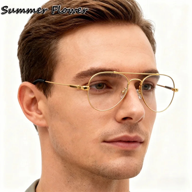 Men Optical Frame Myopia Gafas Brand Design Spectacle Memory Prescription Glasses Frame for Recipe Lens Male Gafas
Men Optical Frame Myopia Gafas Brand Design Spectacle Memory Prescription Glasses Frame for Recipe Lens Male Gafas