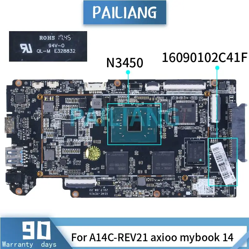 For A14C-REV21 Axioo Mybook 14 Laptop Motherboard E328832 16090102C41F SR2Z6 6GB Notebook Mainboard
For A14C-REV21 Axioo Mybook 14 Laptop Motherboard E328832 16090102C41F SR2Z6 6GB Notebook Mainboard