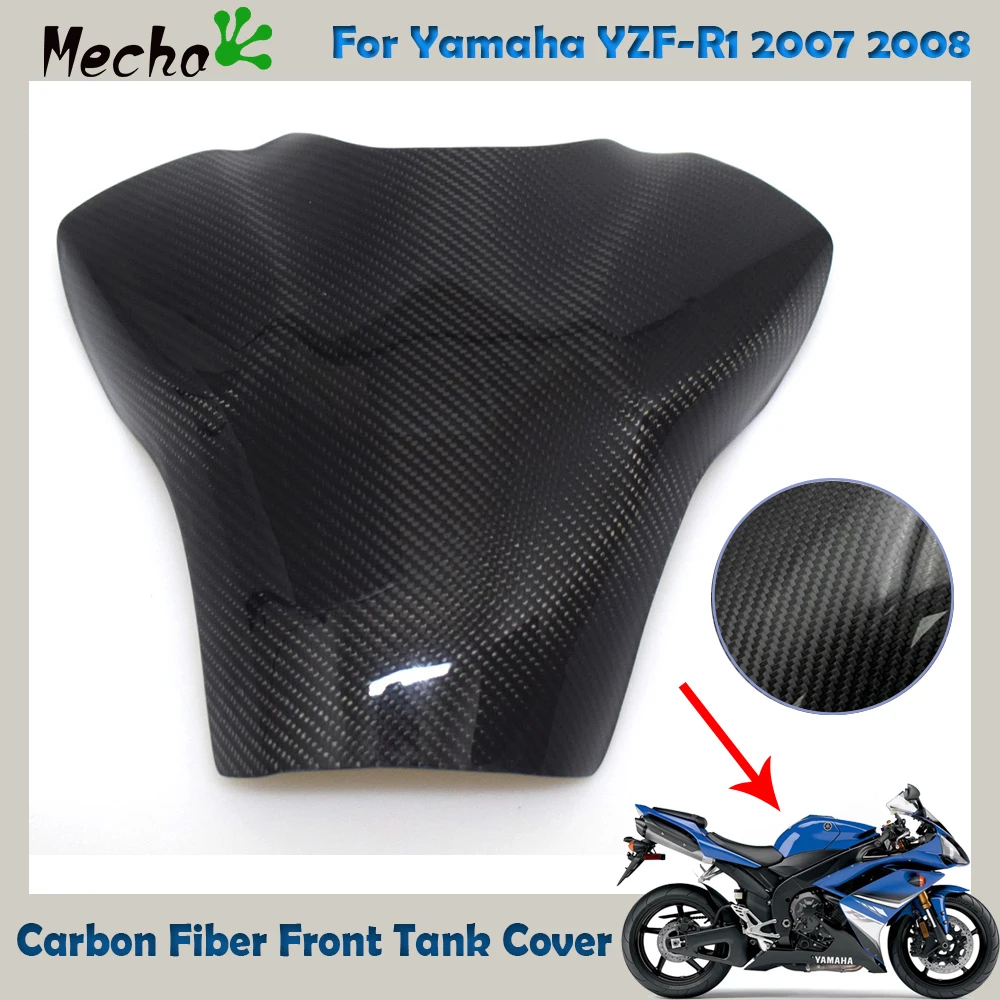Для мотоцикла Yamaha YZF-R1 2007 2008 yzfr1 YZF R1 Передняя Крышка Резервуара из углеродного волокна обтекатель защитные аксессуары
Для мотоцикла Yamaha YZF-R1 2007 2008 yzfr1 YZF R1 Передняя Крышка Резервуара из углеродного волокна обтекатель защитные аксессуары