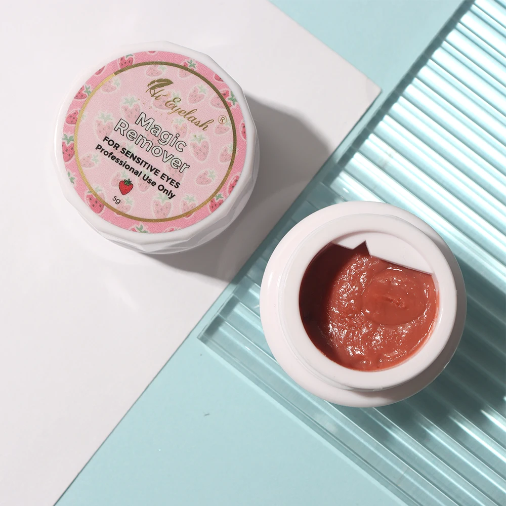 5g New Fruit Strawberry Cream Remover For Eyelash Extension Glue Fast Removal 8 Scents Lash Adhesive Glue Remover Private Label
5g New Fruit Strawberry Cream Remover For Eyelash Extension Glue Fast Removal 8 Scents Lash Adhesive Glue Remover Private Label