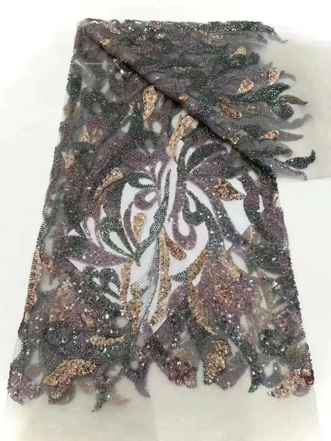 Beaded Lace Fabric French Tulle Embroidery Lace 2025 High Quality African Sequins Beads Fabric For Women Wedding Dresses
Beaded Lace Fabric French Tulle Embroidery Lace 2025 High Quality African Sequins Beads Fabric For Women Wedding Dresses
