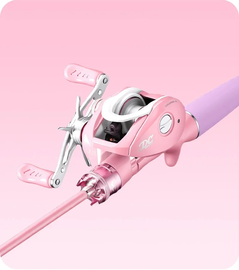 Hot Hautton Lure Fishing Rod And Reel Combo Pink Macaron Ultralight Long Casting Micro Trout Fishing For Women Beginner
Hot Hautton Lure Fishing Rod And Reel Combo Pink Macaron Ultralight Long Casting Micro Trout Fishing For Women Beginner