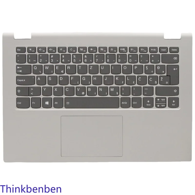 SI Slovenian Backlit Keyboard Grey PL Upper Case Palmrest Shell Cover For Lenovo Ideapad C340 14 IAP IML IWL Flex-14 5CB0S17500
SI Slovenian Backlit Keyboard Grey PL Upper Case Palmrest Shell Cover For Lenovo Ideapad C340 14 IAP IML IWL Flex-14 5CB0S17500