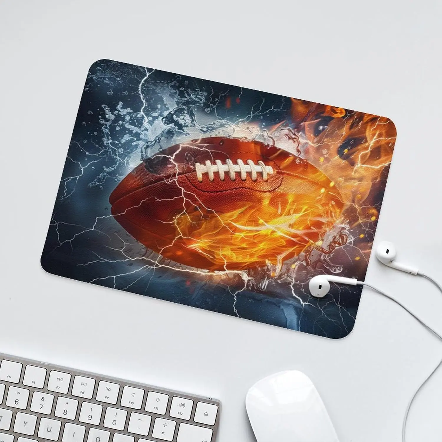 Water and Fire football mouse pad rubber anti-slip, durable, washable, computer game accessory, high-definition printing
Water and Fire football mouse pad rubber anti-slip, durable, washable, computer game accessory, high-definition printing
