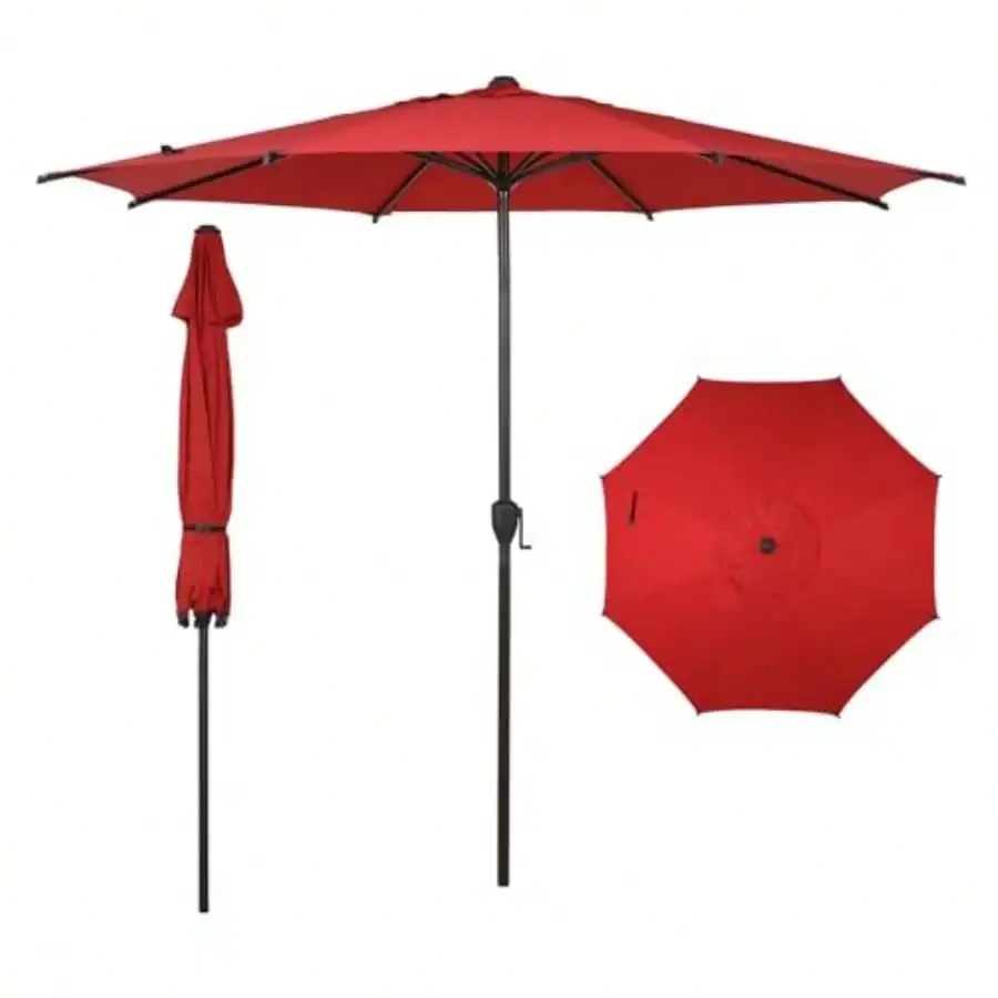 Lyon Outdoor Patio Umbrella Outdoor Table Umbrella With Push Button Tilt And Crank Market Umbrella 8 Sturdy Ribs
Lyon Outdoor Patio Umbrella Outdoor Table Umbrella With Push Button Tilt And Crank Market Umbrella 8 Sturdy Ribs