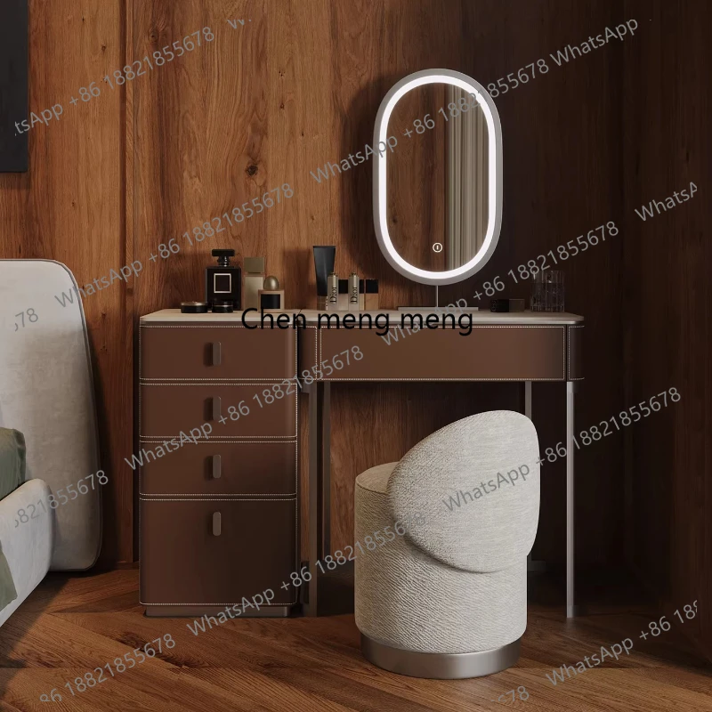 Simple Travertine Rock Slab Saddle Leather Premium Makeup Table Dresser Makeup Vanity Dressing Tables Desk Vanities Toiletries
Simple Travertine Rock Slab Saddle Leather Premium Makeup Table Dresser Makeup Vanity Dressing Tables Desk Vanities Toiletries