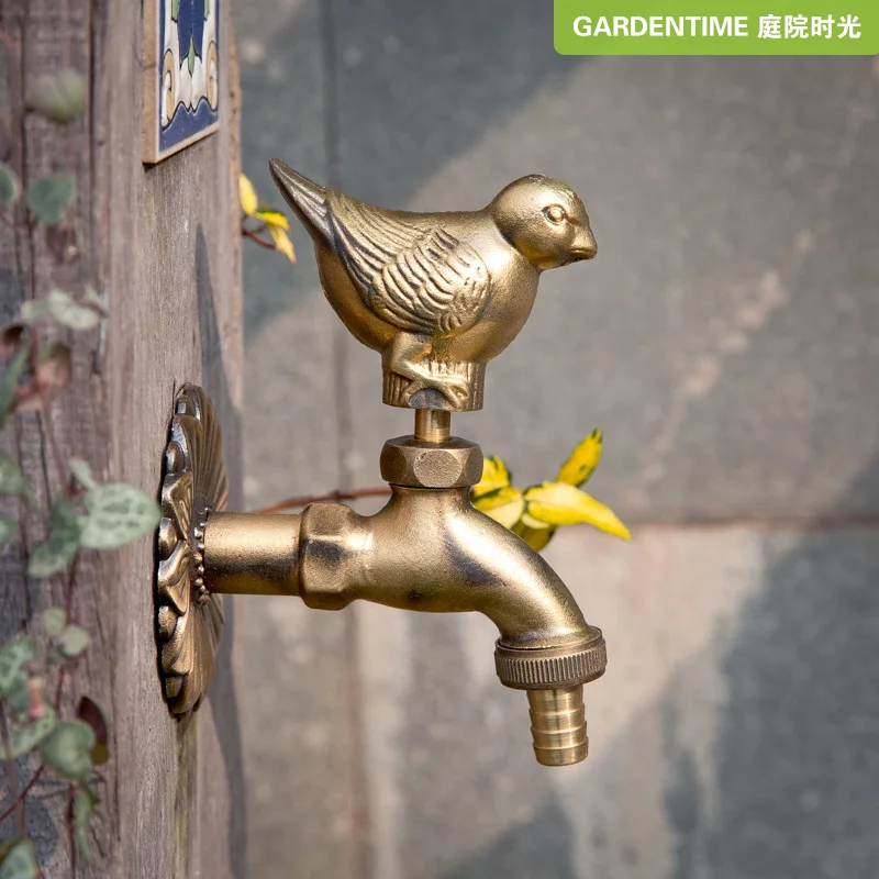 Bathroom Garden Faucet Antique Brass Kindergarden Wall Mount Animal Cold Water Faucet Basin Faucet
Bathroom Garden Faucet Antique Brass Kindergarden Wall Mount Animal Cold Water Faucet Basin Faucet