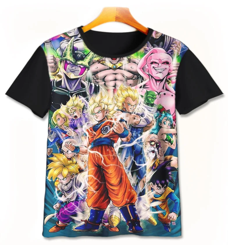 2026 Summer Dragon Ball Retro Fitness T-shirt Men's Oversized 3D Printed Short-sleeved Family Unisex Children's Sports Shirt
2026 Summer Dragon Ball Retro Fitness T-shirt Men's Oversized 3D Printed Short-sleeved Family Unisex Children's Sports Shirt