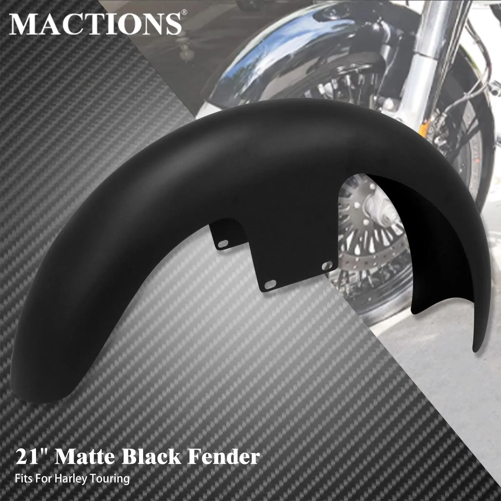 Motorcycle Matte Black 21" Wheel Wrap Front Fender For Harley Touring Road King CVO Street Glide Electra Glide Custom Baggers
Motorcycle Matte Black 21" Wheel Wrap Front Fender For Harley Touring Road King CVO Street Glide Electra Glide Custom Baggers
