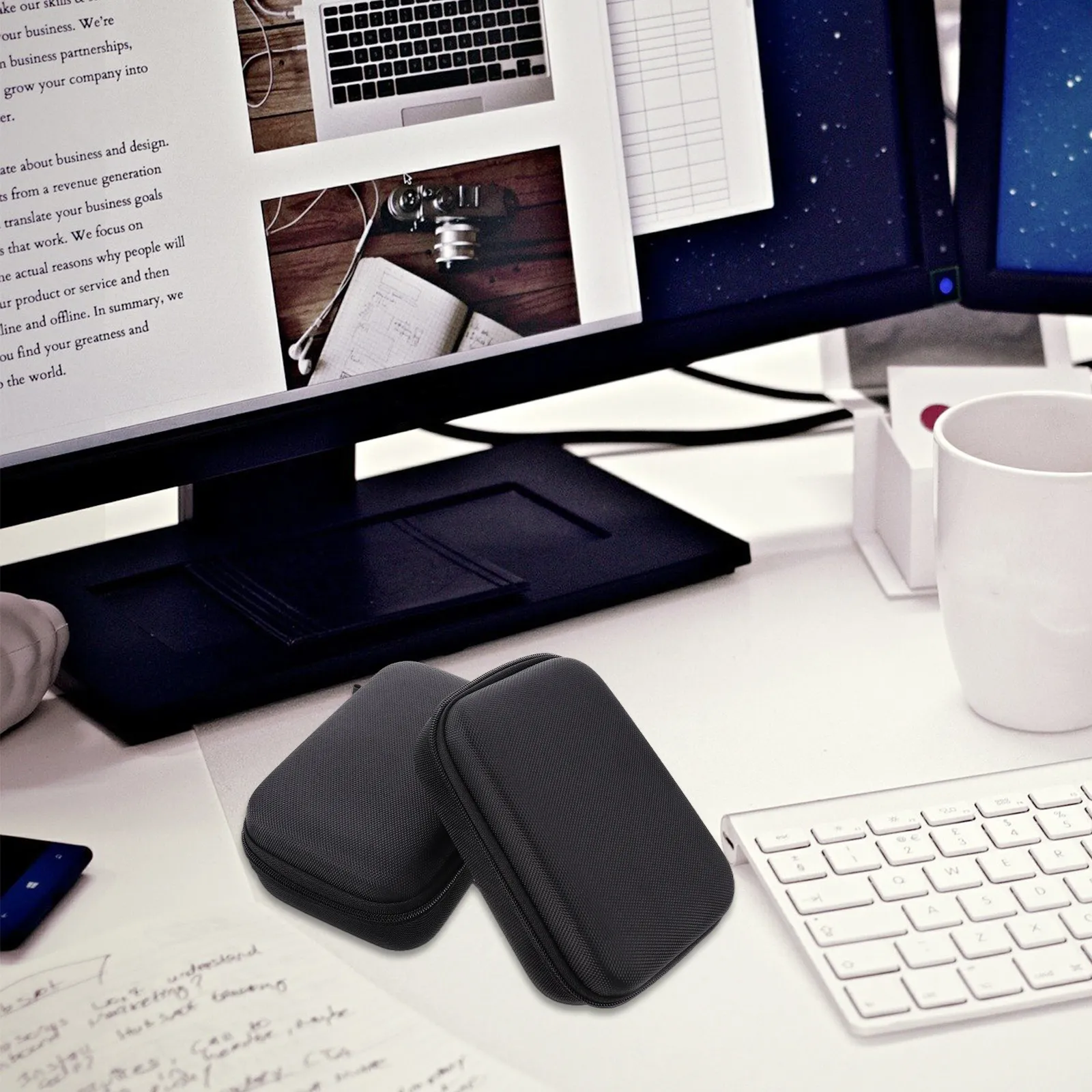 2 шт. Премиальные портативные ударопрочные органайзеры из EVA для наушников, внешних аккумуляторов, жестких дисков, мышей и кабелей
2 шт. Премиальные портативные ударопрочные органайзеры из EVA для наушников, внешних аккумуляторов, жестких дисков, мышей и кабелей