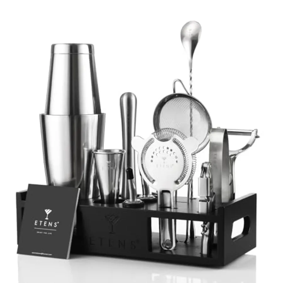 Cocktail Shaker Set Drink Mixer Bar Accessories 15Pcs Mixology Bartender Kit Includes Boston Shaker Japanese Jigger Strainer Bo
Cocktail Shaker Set Drink Mixer Bar Accessories 15Pcs Mixology Bartender Kit Includes Boston Shaker Japanese Jigger Strainer Bo