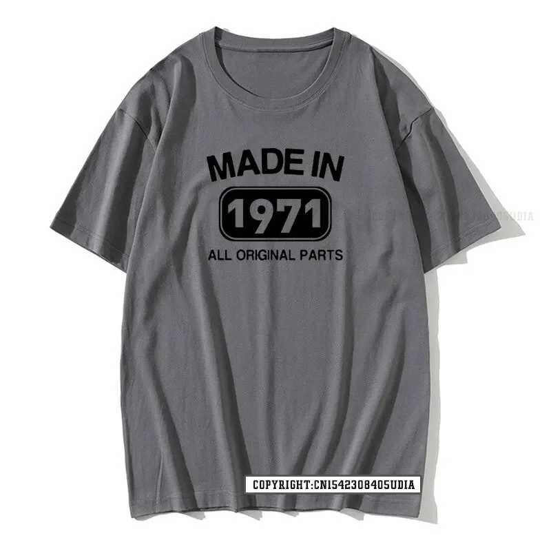 Made In 1971 Birthday Men T Shirt 50 Years Present Vintage Cotton Tshirts Unique Anniversary Cheap Funny T Shirts Normal Tshirts
Made In 1971 Birthday Men T Shirt 50 Years Present Vintage Cotton Tshirts Unique Anniversary Cheap Funny T Shirts Normal Tshirts