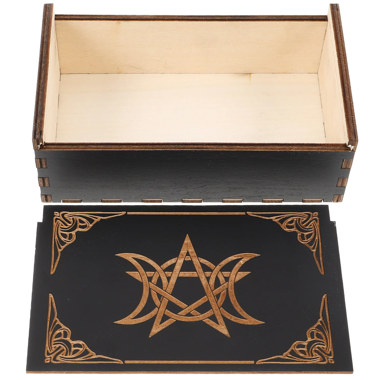 Wooden Box for Tarot Cards Card Storage Case Material Large Capacity Game Accessories Wooden Boxes Storage Bins
Wooden Box for Tarot Cards Card Storage Case Material Large Capacity Game Accessories Wooden Boxes Storage Bins