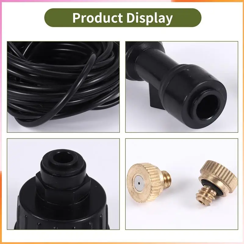 A93Z 1/4 Inch Slip-Lock Misting Nozzles Kit Fog Nozzles For Patio Misting System Outdoor Cooling System Garden Water Mister
A93Z 1/4 Inch Slip-Lock Misting Nozzles Kit Fog Nozzles For Patio Misting System Outdoor Cooling System Garden Water Mister