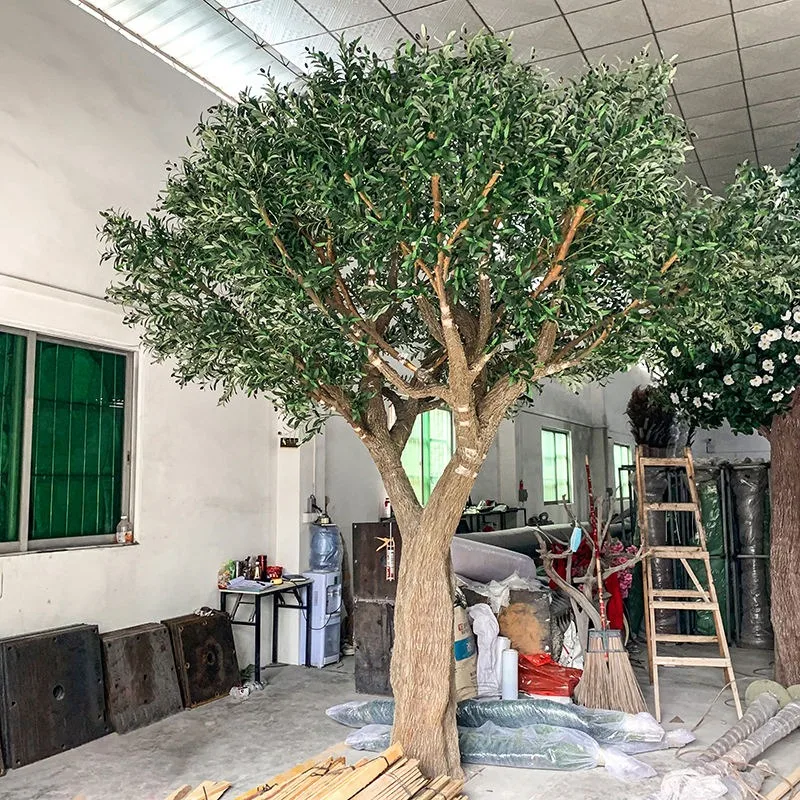 Искусственное оливковое дерево большого размера с реалистичным дизайном, имитирующее настоящее, для декора дома, интерьера и экстерьера
Искусственное оливковое дерево большого размера с реалистичным дизайном, имитирующее настоящее, для декора дома, интерьера и экстерьера