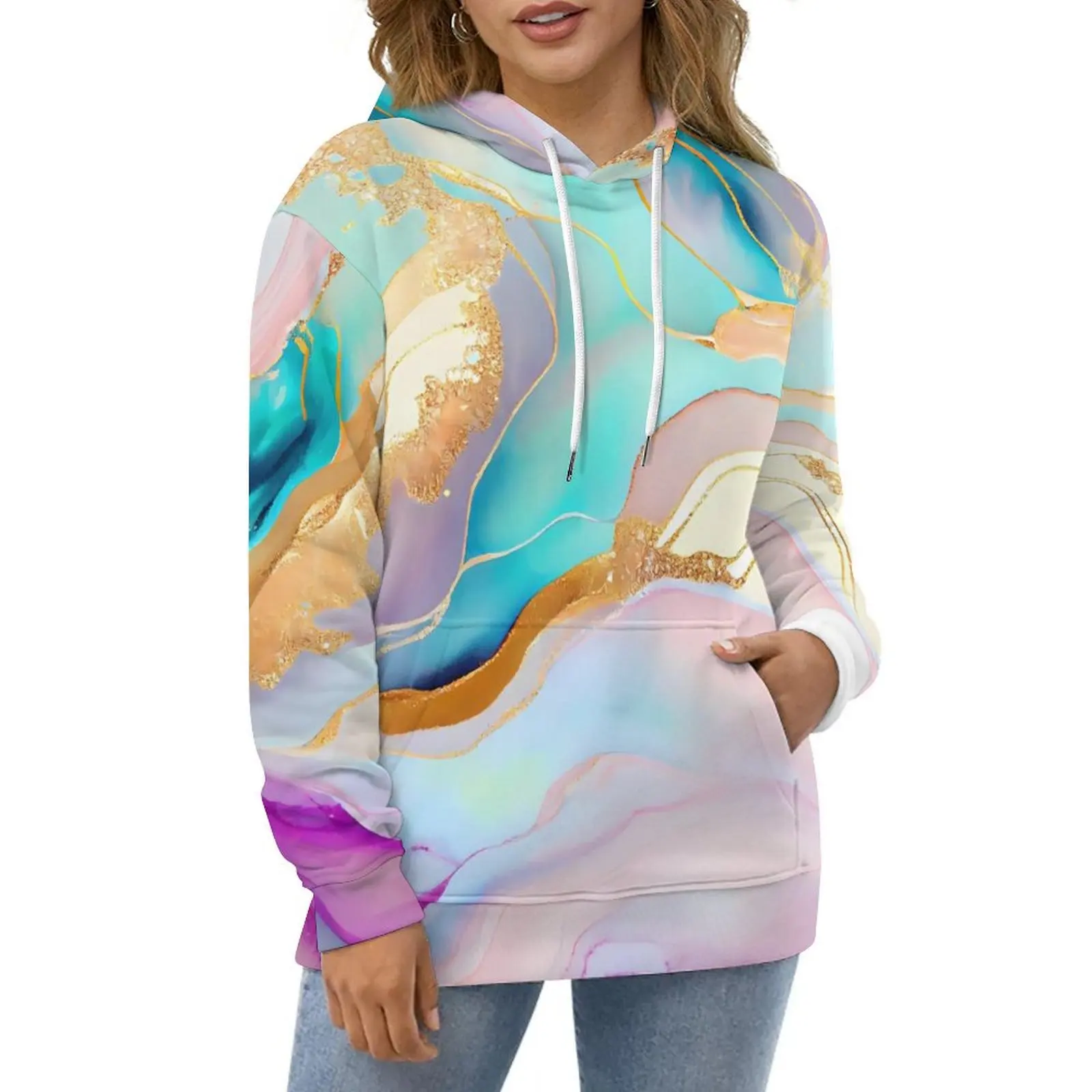 Marble Casual Hoodies Abstract Glitter Art Aesthetic Loose Hoodie Spring Long-Sleeve Harajuku Oversized Hooded Sweatshirts
Marble Casual Hoodies Abstract Glitter Art Aesthetic Loose Hoodie Spring Long-Sleeve Harajuku Oversized Hooded Sweatshirts