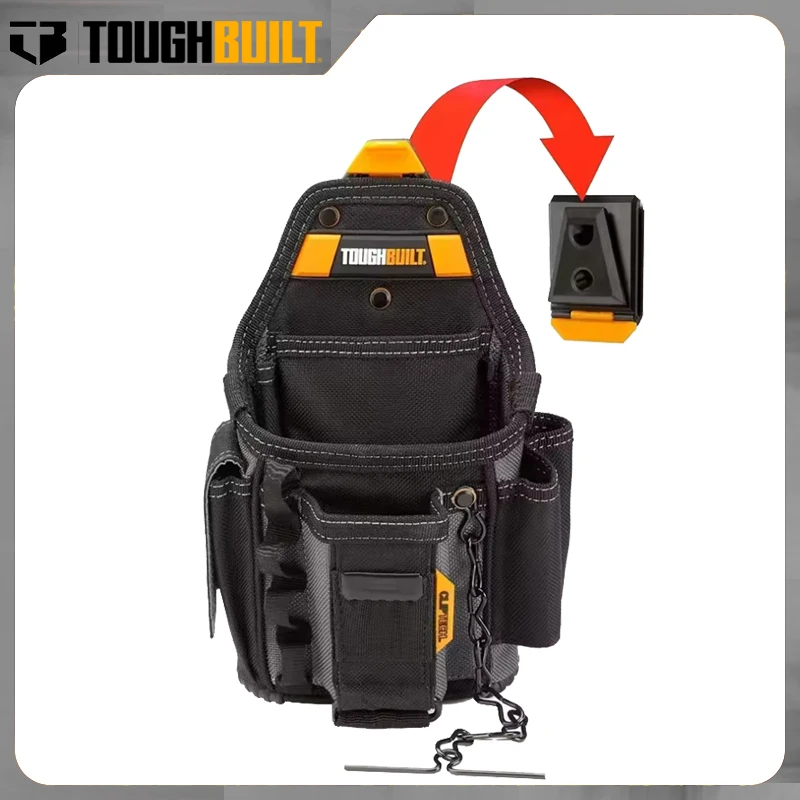 TOUGHBUILT TB-CT-34 Small Electrician Pouch Adjustable 13 Pockets Rugged 6-Layer Construction Multifunctional Storage Tool Bag
TOUGHBUILT TB-CT-34 Small Electrician Pouch Adjustable 13 Pockets Rugged 6-Layer Construction Multifunctional Storage Tool Bag
