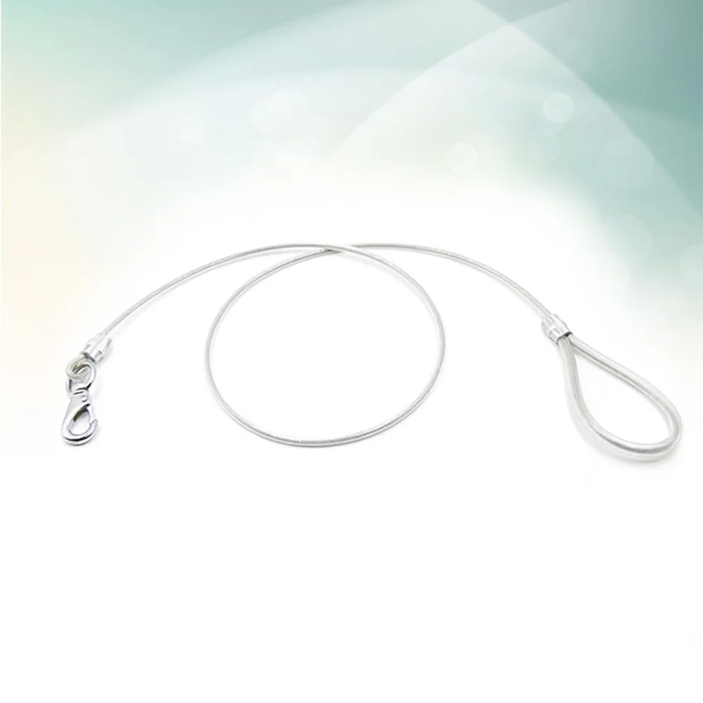 Steel Wire Chew Proof Dog Leash Training Lead for Large Dogs 06 x 120cm (White) Pet Leash
Steel Wire Chew Proof Dog Leash Training Lead for Large Dogs 06 x 120cm (White) Pet Leash