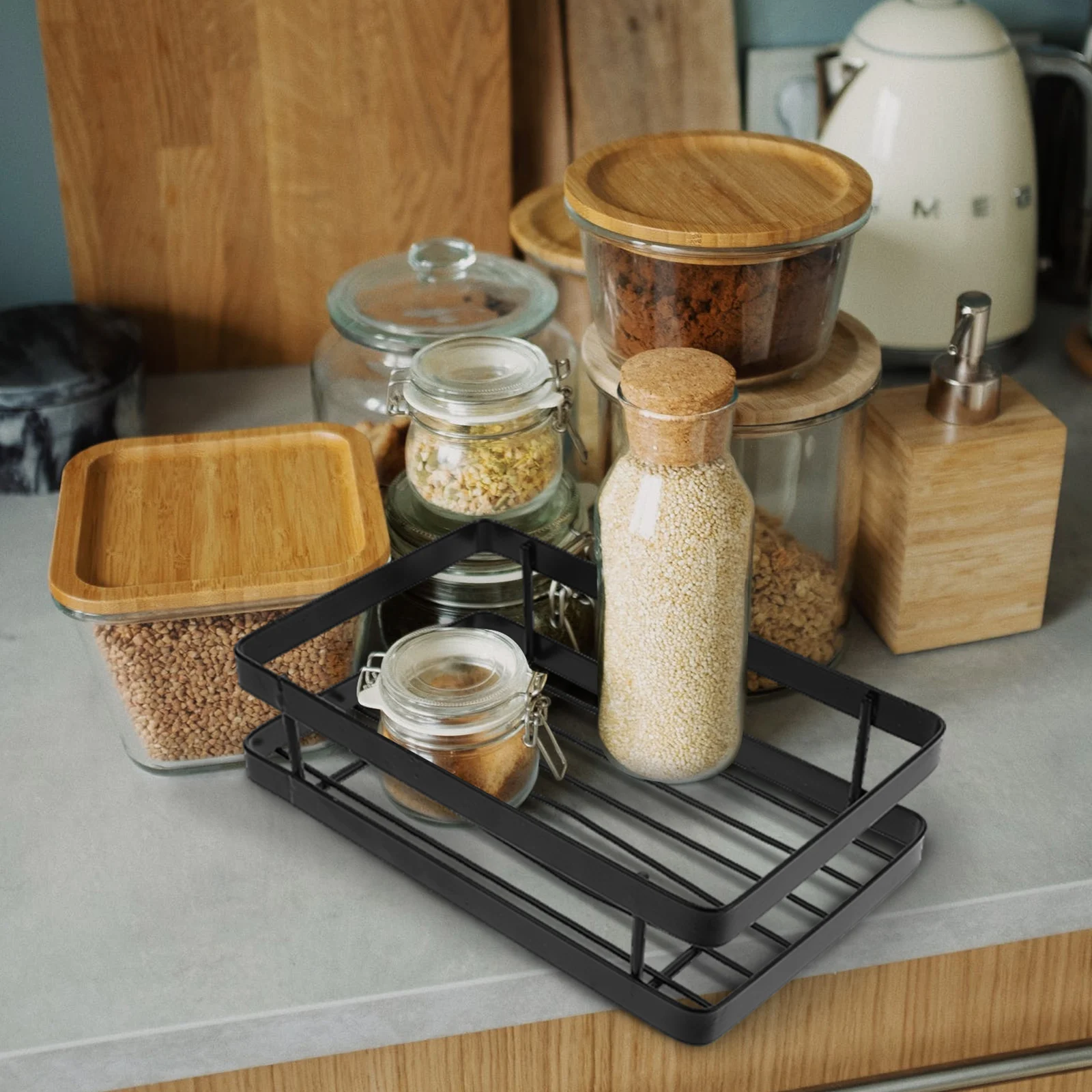 Wall Hanging Storage Shelf Carbon Steel Kitchen Storage Shelf Home ganization Mount Rack Practical Use
Wall Hanging Storage Shelf Carbon Steel Kitchen Storage Shelf Home ganization Mount Rack Practical Use