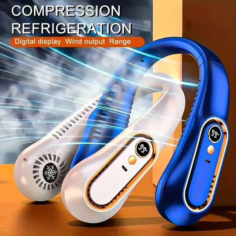 5-Speed Portable Neck Fan - USB Powered, ° Adjustable, Rechargeable, Whisper-Quiet, Compact Design - Perfect for Outdoor, Trave
5-Speed Portable Neck Fan - USB Powered, ° Adjustable, Rechargeable, Whisper-Quiet, Compact Design - Perfect for Outdoor, Trave