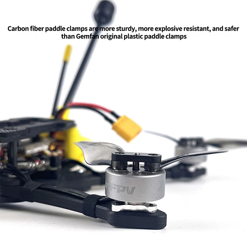 4Pairs DarwinFPV F4019-2 Folding Propeller 4inch PC 5mm Diameter Suit for 1503-1505 Brushless Motors
4Pairs DarwinFPV F4019-2 Folding Propeller 4inch PC 5mm Diameter Suit for 1503-1505 Brushless Motors