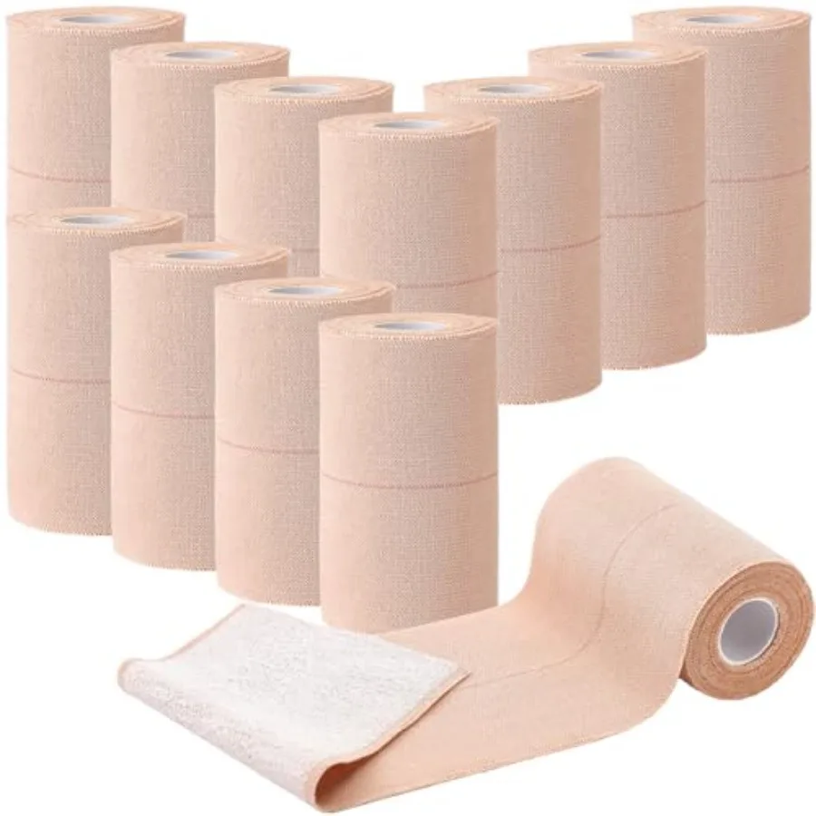 1 Rolls Elastic Tape Adhesive Elastic Tape Self Adhesive Bandage Wrap Flexible Stretch Bandages for Sports Ankle, Knee and Wris
1 Rolls Elastic Tape Adhesive Elastic Tape Self Adhesive Bandage Wrap Flexible Stretch Bandages for Sports Ankle, Knee and Wris