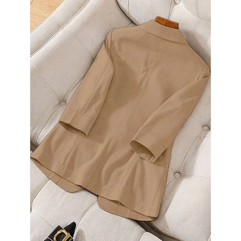 Blazer for Women,Polyester Lined, Long Sleeve, Single Button Placket, Regular Fit, Woven, for Spring/Summer/Fall
Blazer for Women,Polyester Lined, Long Sleeve, Single Button Placket, Regular Fit, Woven, for Spring/Summer/Fall